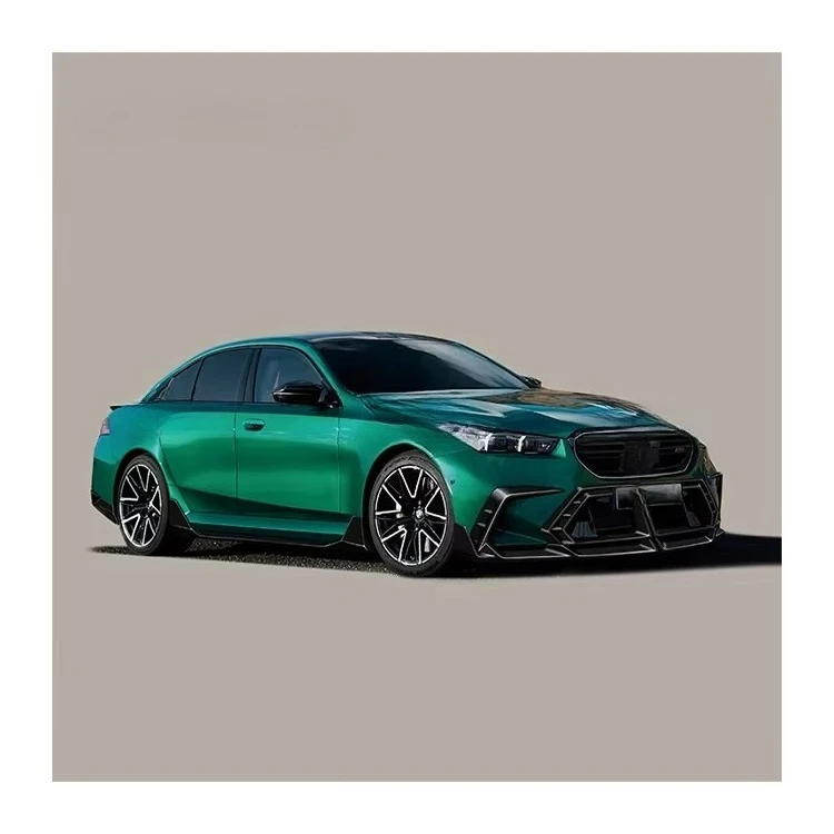 Aulena Design Dry Carbon Front Side Skirts Rear Diffuser Spoiler Rear Wing Body Kit Front Vent Trim Rear Canards for M5(G90)