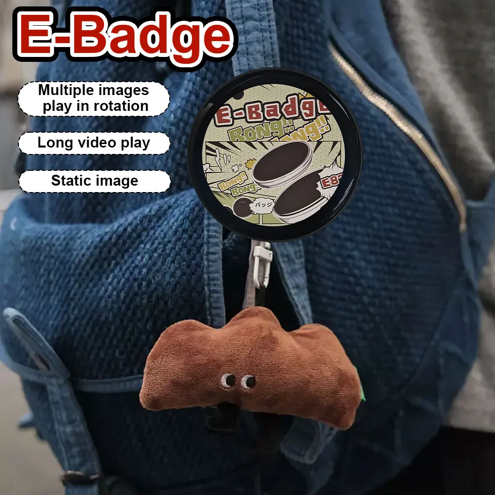 Bluetooth Anime Cyfrowa Odznaka DIY Przypinka Akcesoria do Personalizowanych Identyfikatorów Broszki Cosplay Party Rękodzieło Prezent na Boże Narodzenie