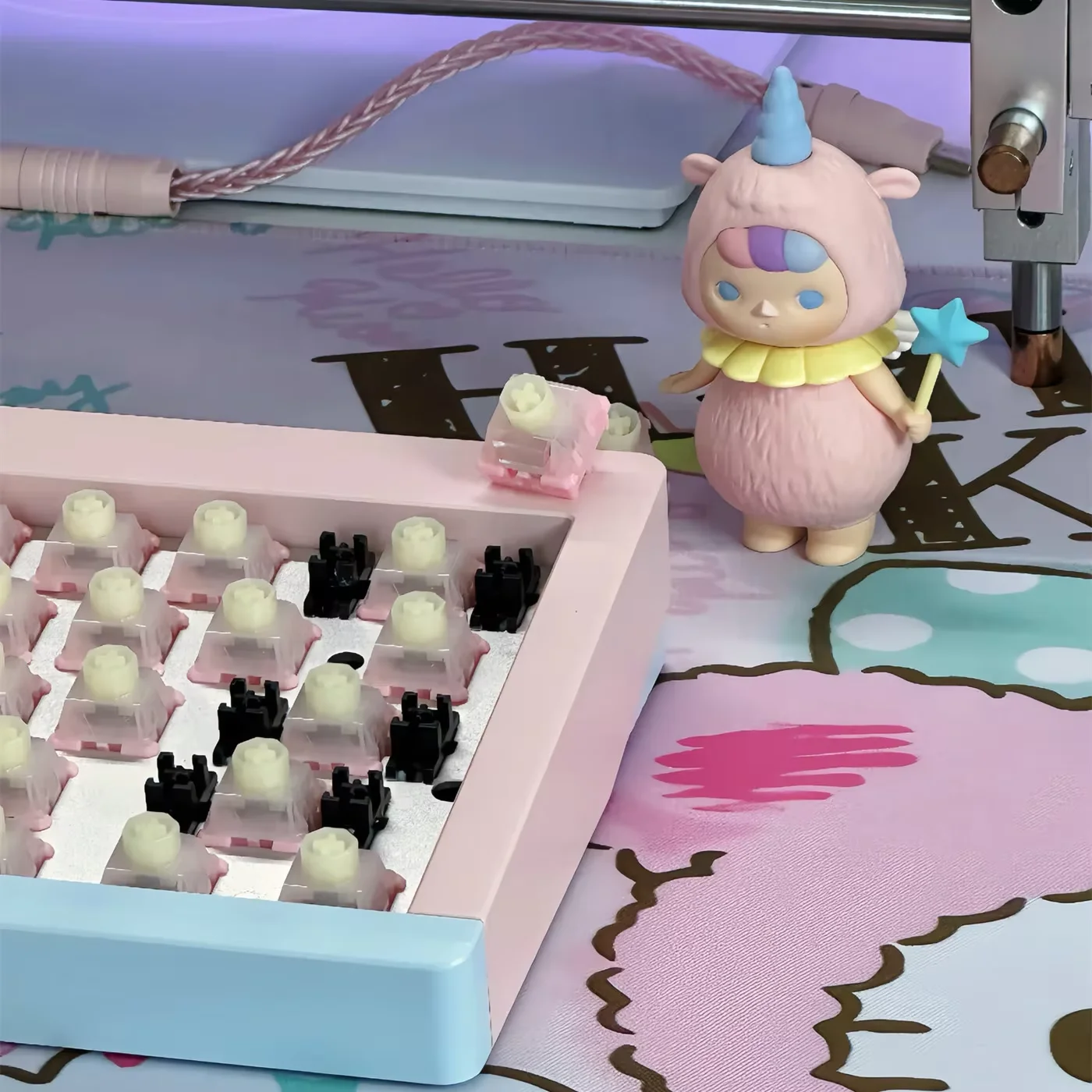 

Wuque Studio WS Flux HE Switch Linear 35gf Pink Deep Clacky Sound Keyboard Magnetic Switches PC For Hall Effect Fine Lubrication