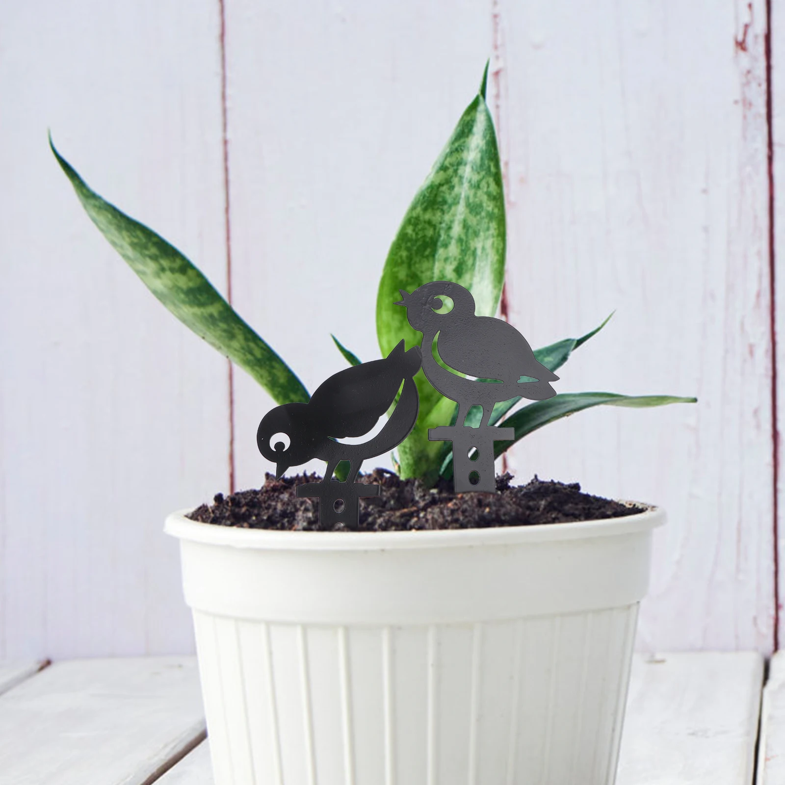 

2 шт., железный петух, садовые украшения, прочные наземные вставки, украшения для цветочных кроватей, двора, для использования на открытом воздухе, креативный дизайн