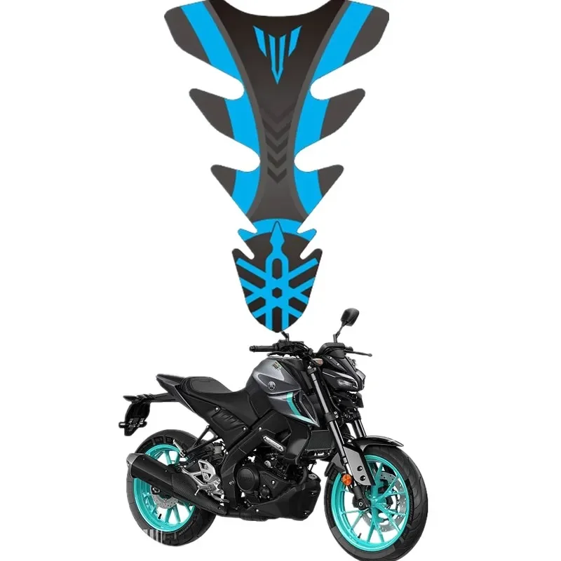 

Для YAMAHA MT01 MT03 MT25 MT07 MT09 MT10 защита топливного бака мотоцикла 3D гелевая Наклейка Стикер-11 аксессуары