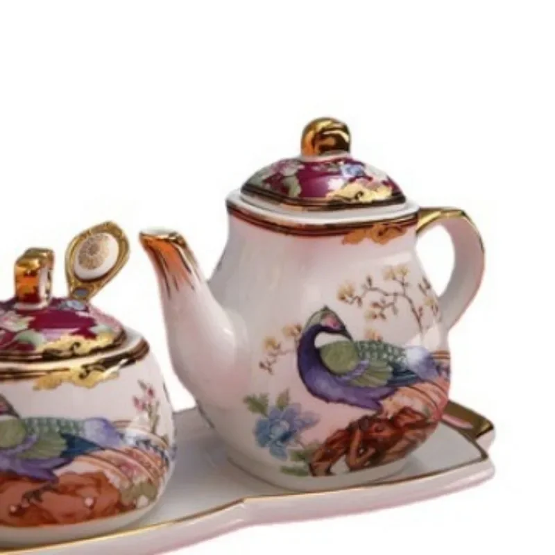Creative Home, Jar Ceramic Sugar Jar Kitchen Seasoning Box Combination Set
