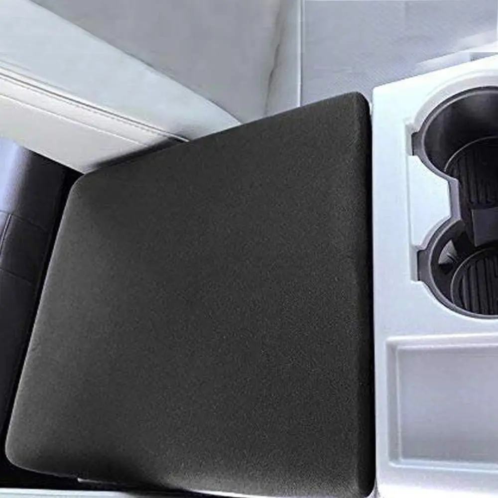 Tapa de consola central Interior, cubierta protectora de almohadilla suave para reposabrazos, Compatible con accesorios Ford F150 F250 Truck Series 2010-2018