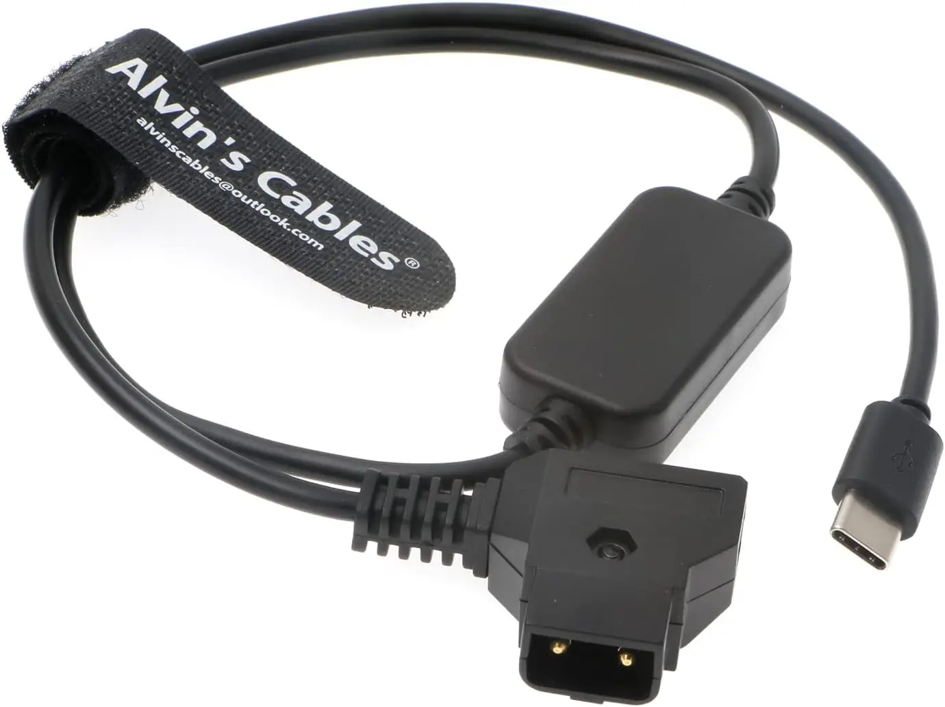 Alvin's Cables USB-C 5V 2A Power Cable Compatible with Blackmagic Micro Converter D-tap to Type-C Cable 60cm|24inches