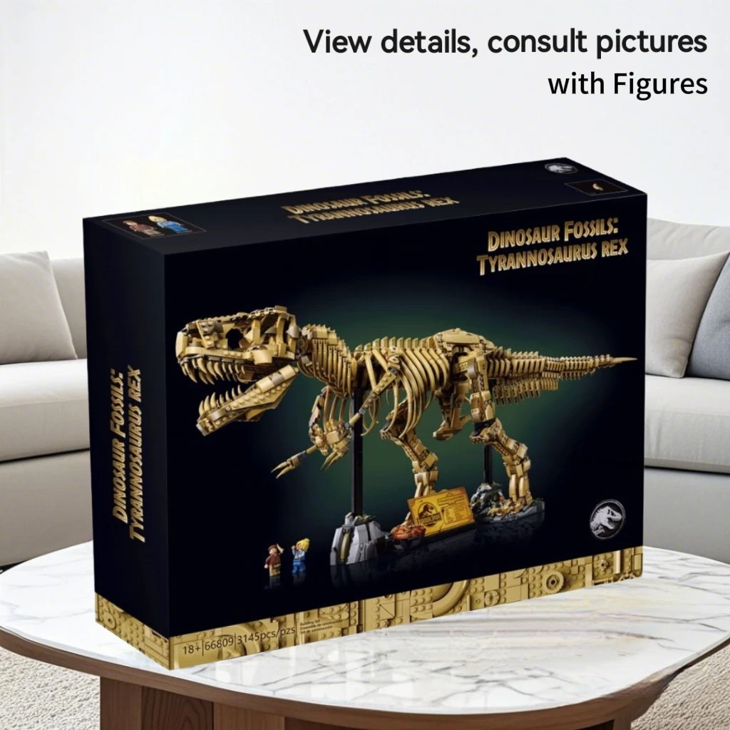 

With Original Box Compatible 76968 Dinosaur T-Rex Fossils Tyrannosaurus Rex Building Blocks Dinosaur World Park Birthday Gifts