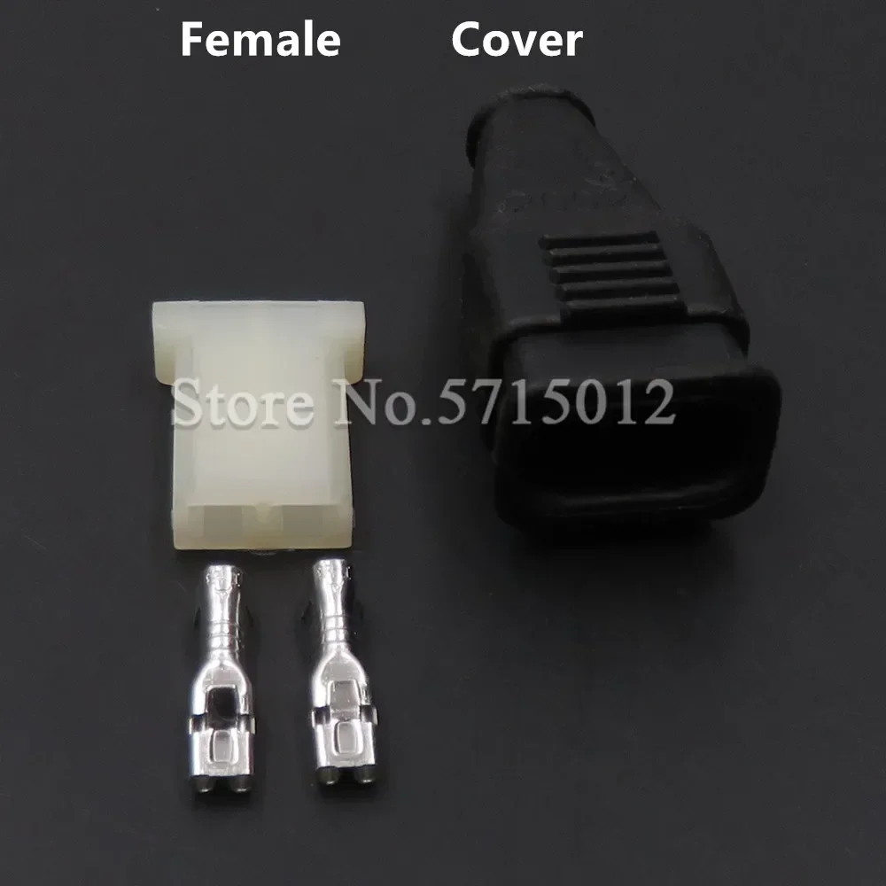 2 Hole 2.8mm Automotive Plug Auto Wiring Harness Electrical Connector Car Modification Socket