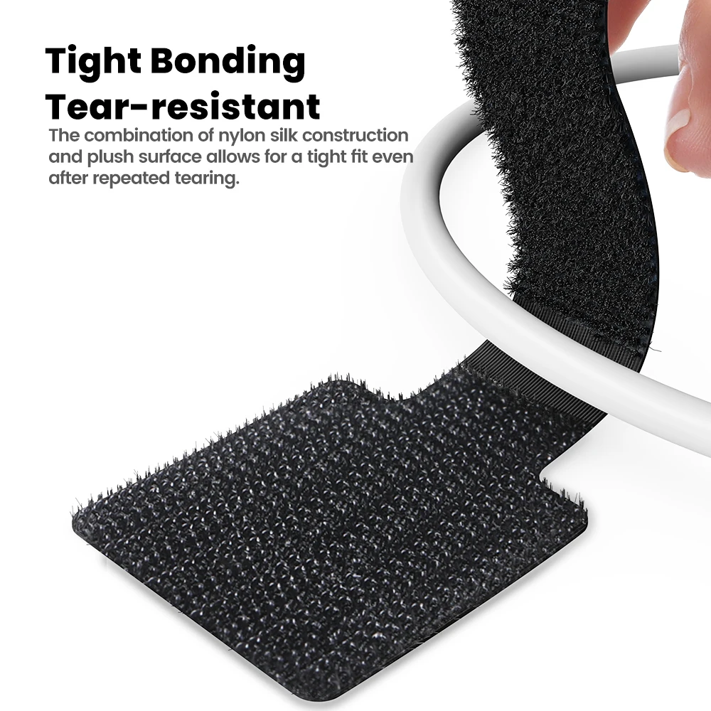 Toocki Tearable USB Cable Winder Cable Organizer Cable Management Ties Phone Accessories Wire Cord Organizer