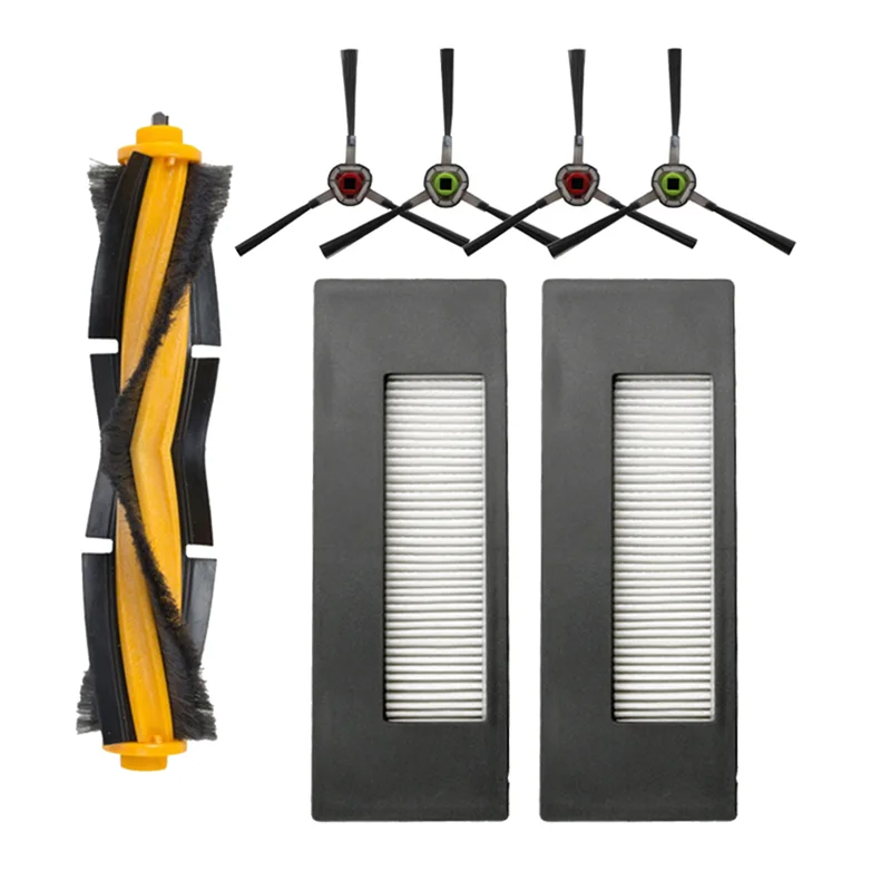 人気の真空フィルター交換キット Ecovacs Deebot DE55 DE53 DE6G 掃除機サイドブラシ Hepa フィルターブラシローラー