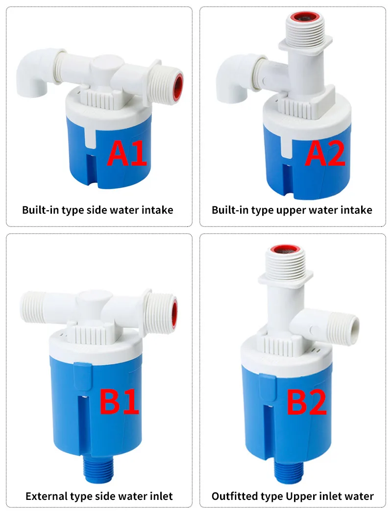 Elettrovalvola Water Level Controller, Float Ball Valve Switch, Water Stop Valve, Fully Automatic Water Tower Control Valve 1/2' 3/4' 1 Inch Acqua e vapore — dettaglio 3