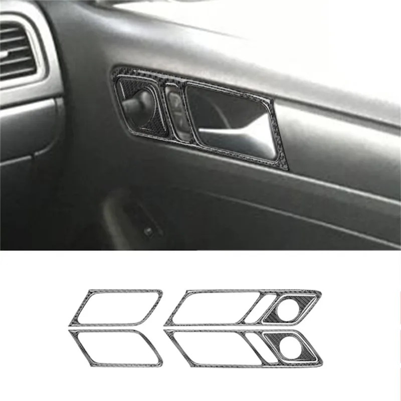 Auto Innen Dekoration Schutz Carbon Faser Aufkleber Für Volkswagen VW Jetta 2011 2012 2013 2014 Auto Styling Zubehör – Detail 5