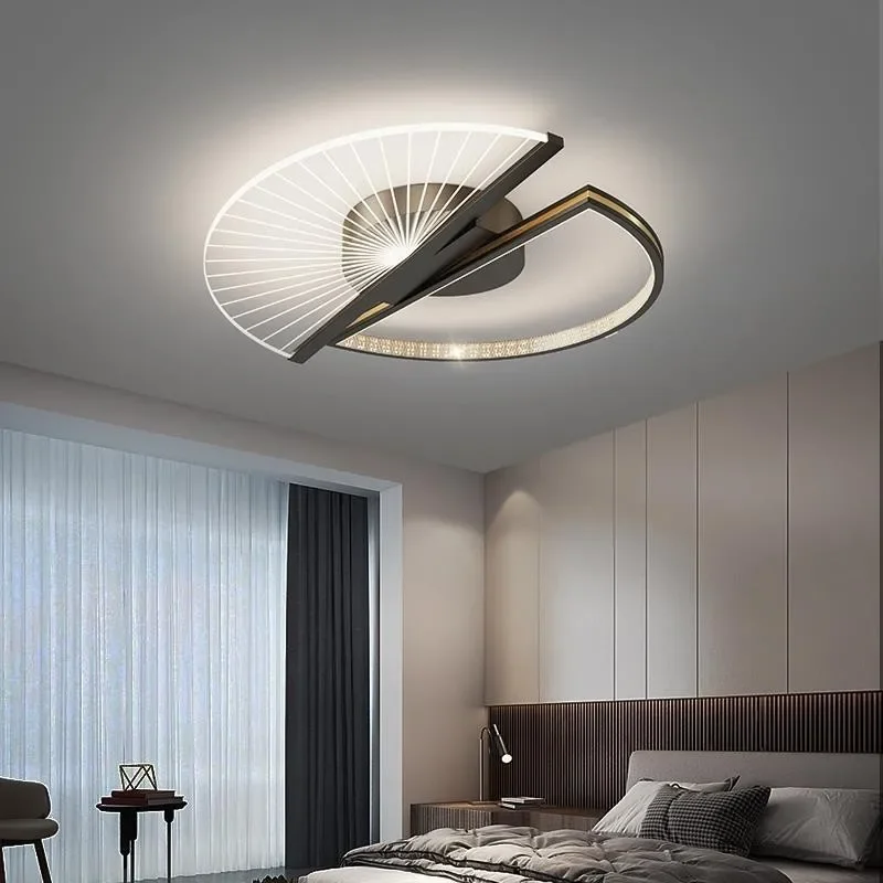 Nordic LED Teto Lâmpada para Decoração de Casa, Luminária, Brilho para Quarto, Sala de jantar, Estudo, Design Criativo Lustre