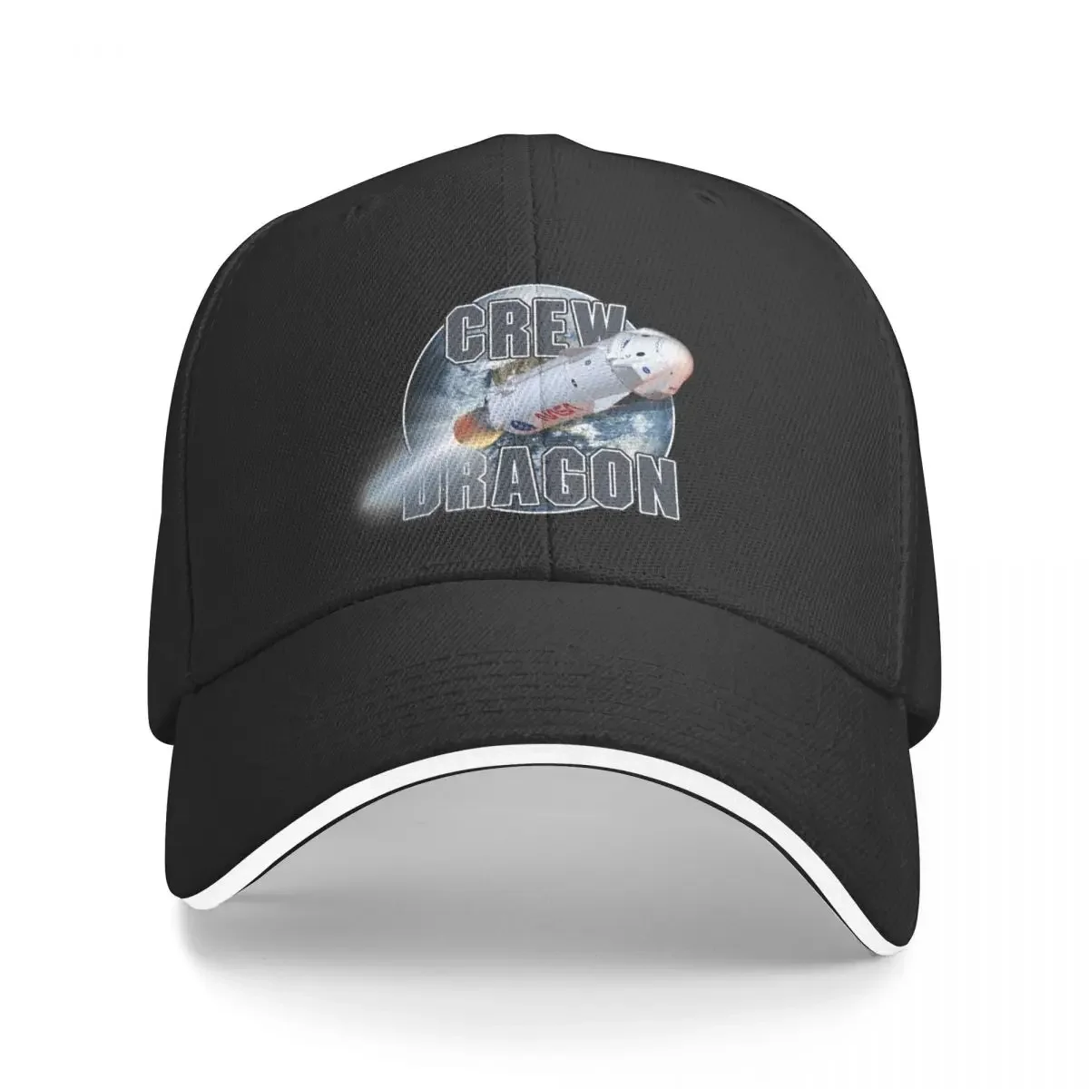 SpaceX Crew Dragon Baseball Cap Beach Bag custom caps New In The Hat Sunscreen Women's Beach Outlet 2025 Men's
