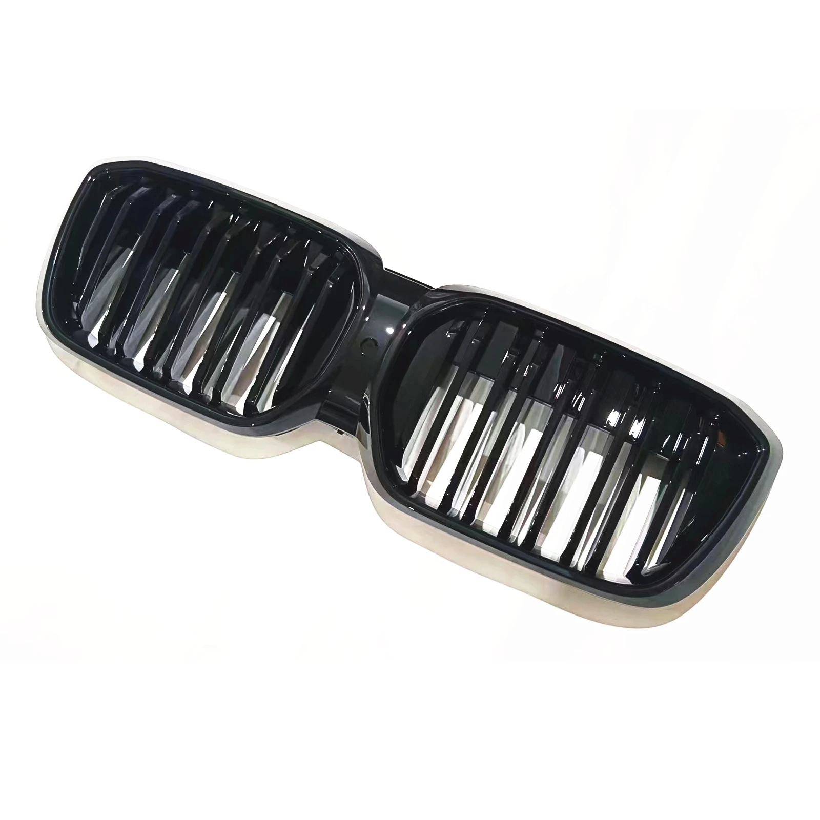 

Car Front Kidney Grille Grill Upper Hood Vent Mesh Grid For BMW G08 IX3 2022-2024