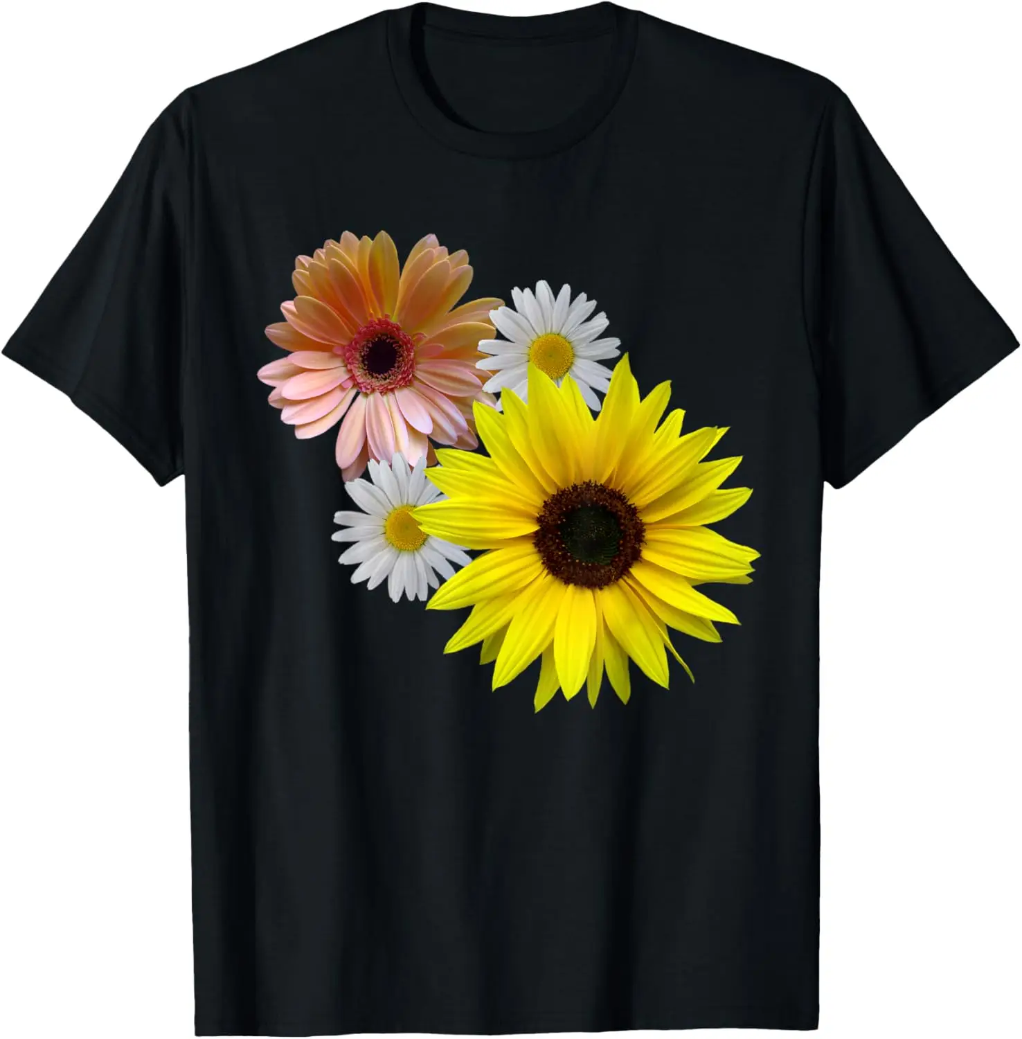 

sunflower gerbera flower daisy gerberas bloom daisies floral T-Shirt