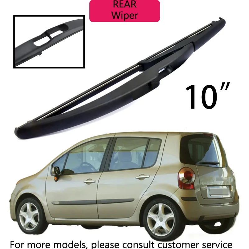 

10" Rear Windshield Windscreen Washer Wiper Blade For Renault Modus 2004-2005 Car Accessories