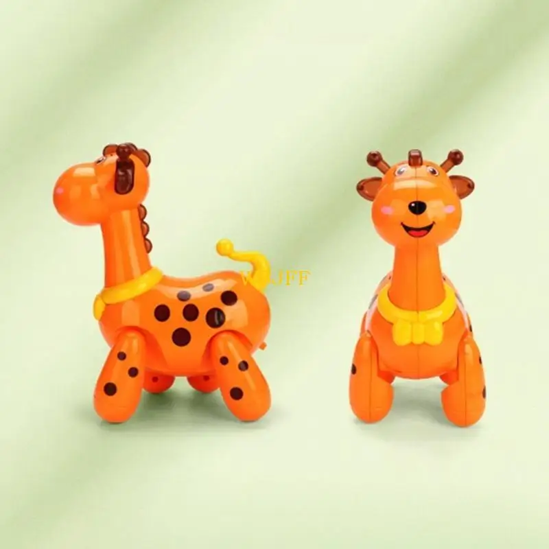 

W3JF Singing and Dancing Electric Giraffe Toy с огнями восхитительная музыка танцевальная игрушка