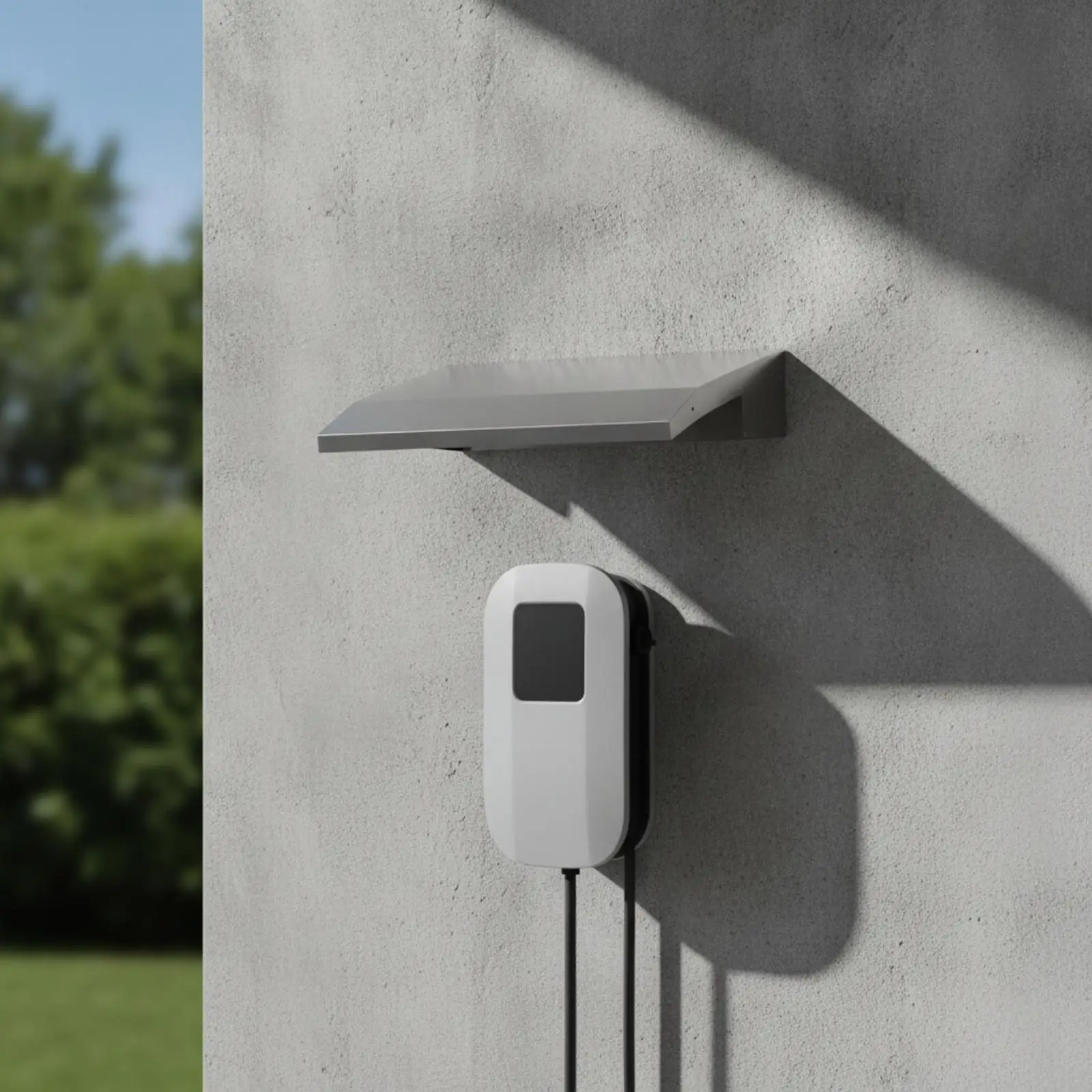 201 Stainless Steel Rain Cover for EV Charging Station Waterproof Metal Guard for Solar Inverter Outdoor Electrical Protection