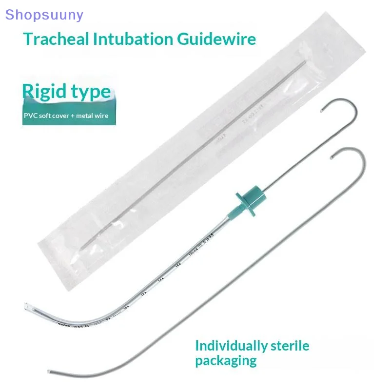 [SU]Sterile Endotracheal Intubation Guide Wire Disposable Iron Core Plastic Aluminum Wire Aluminum Rod Fr6 Fr8 Fr10 Fr12[SU]