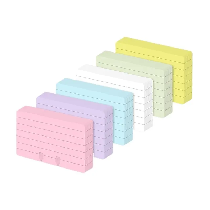 B50B-300 Pcs Colored Rotary File Card Refills 2-1/4