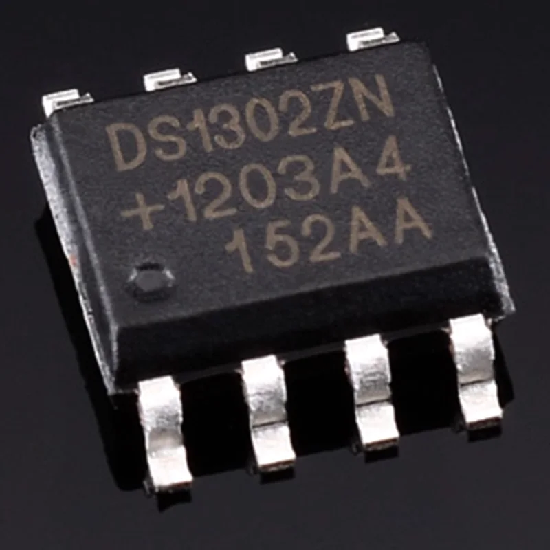 5 Brand New Original Ds1302Zn+T&R Ds1302Z Real-Time Clock Chip Ic Packaged in Sop-8