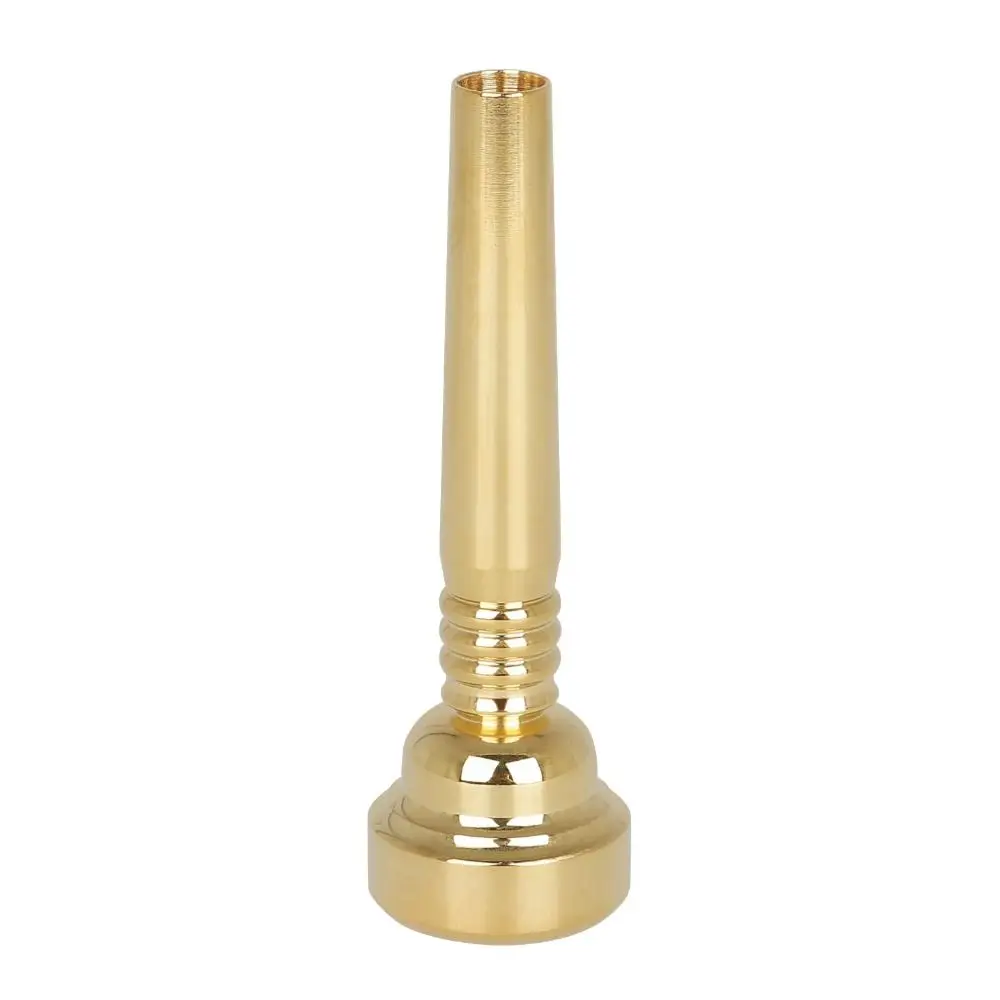 Gold-plated 17C Trumpet Mouthpiece Professional Well-designed Mouth of Trumpet High Precision Performance