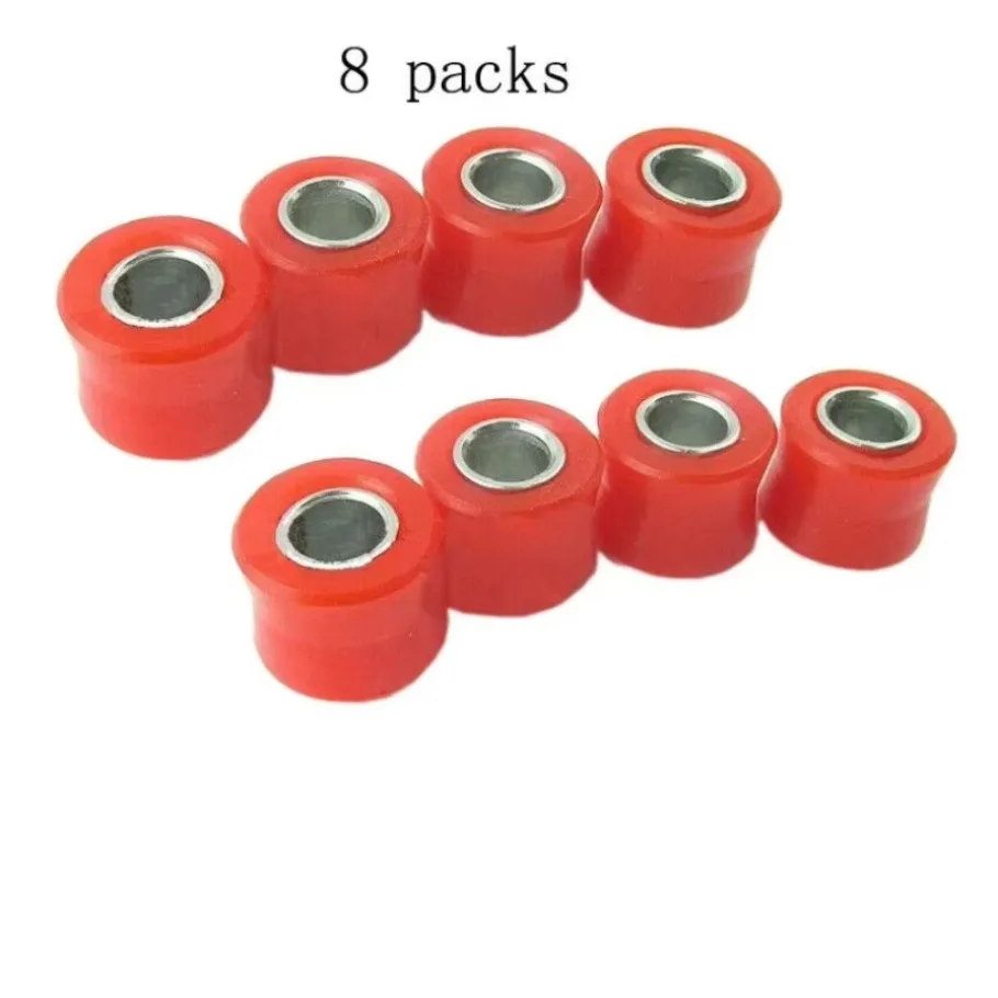 8x Motorcycle Bike Rear 12MM Shock Absorber Rear Bush High quality Rubber Ring