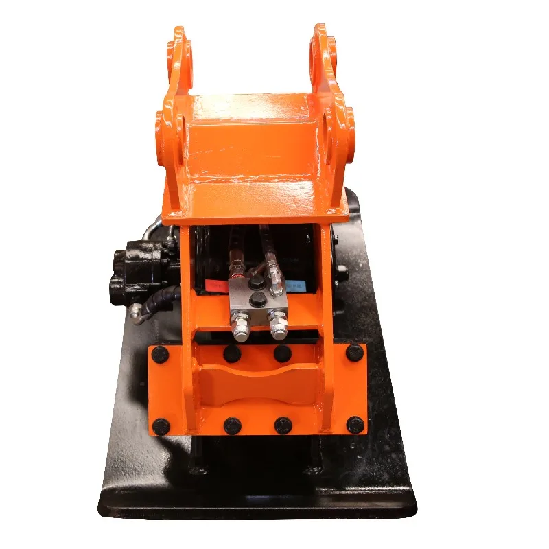 Graafmachinebevestiging Hydraulische plaatverdichter 18-24 ton 1080 * 885 mm formaat trilverdichter