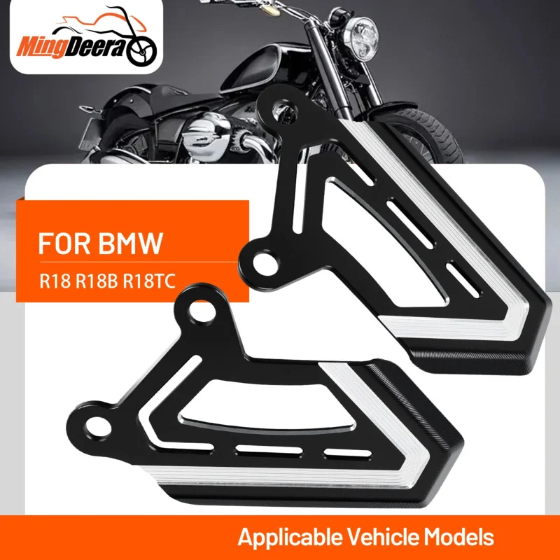 

Аксессуары для мотоциклов для BMW R18 R18B Roctane/Transcontinental 2020-2024, защита переднего тормозного суппорта, хромированная