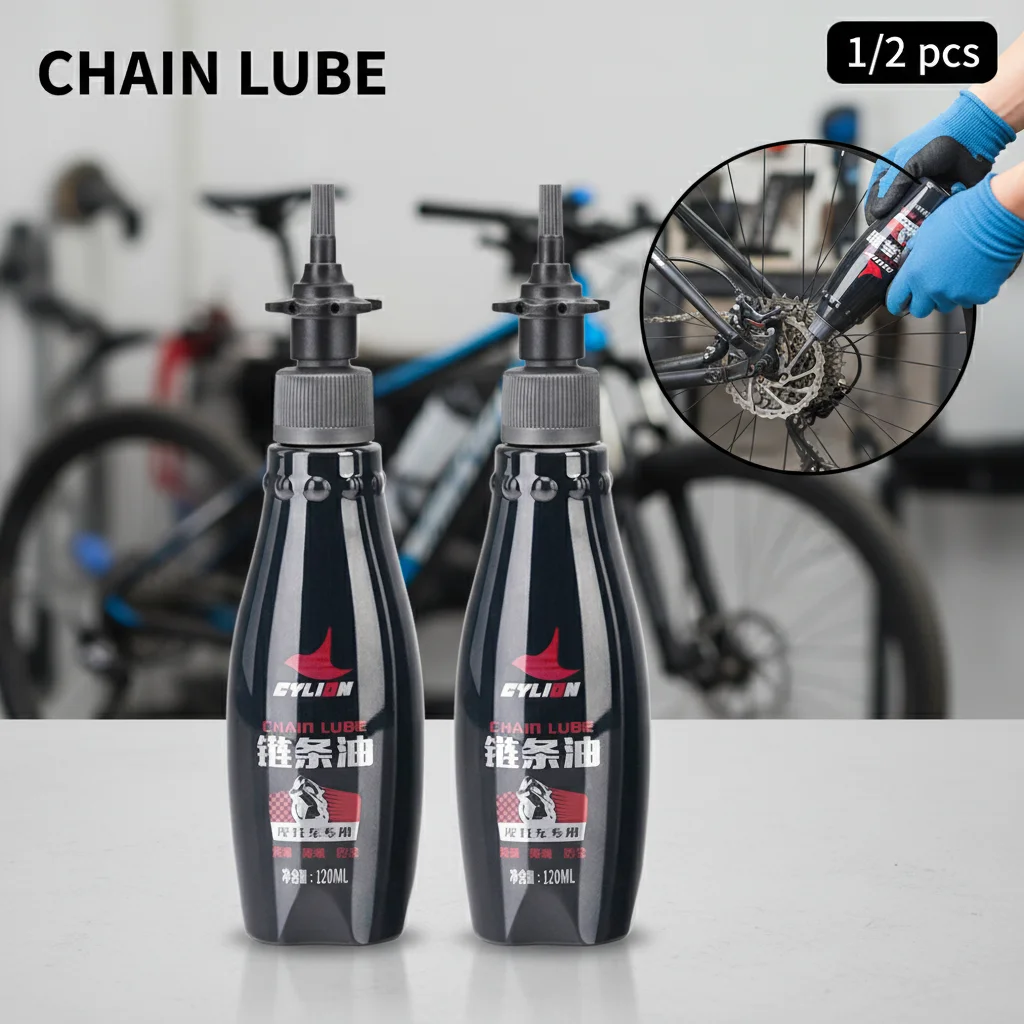 

Смазка для цепи велосипеда MTB и шоссейного велосипеда, силиконовая, антикоррозийная, водостойкая, инструменты для велоспорта - масло для очистки и смазки велосипедной цепи