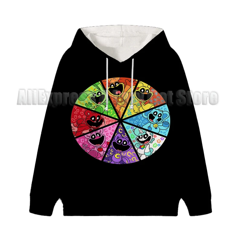 Lachend Critter Cartoon Hoodies Catnap Jongens Meisjes Kinderen Tops 5-14 Jaar Kinderen Lange Mouwen Sweatshirt Peuter Babykleding