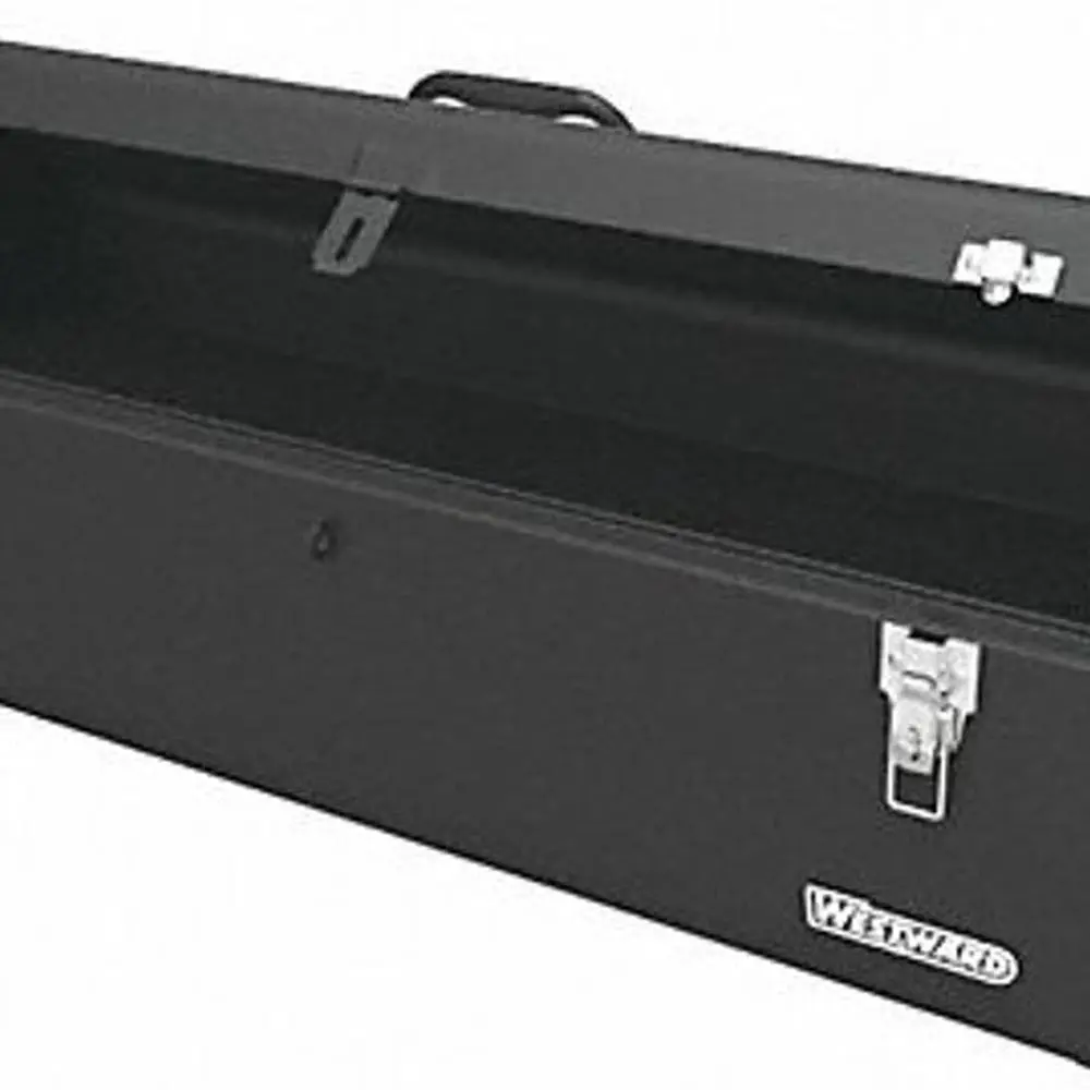 

Черный стальной ящик для инструментов, 30Ш x 7Г x 9В, Модель 44ZJ88-1