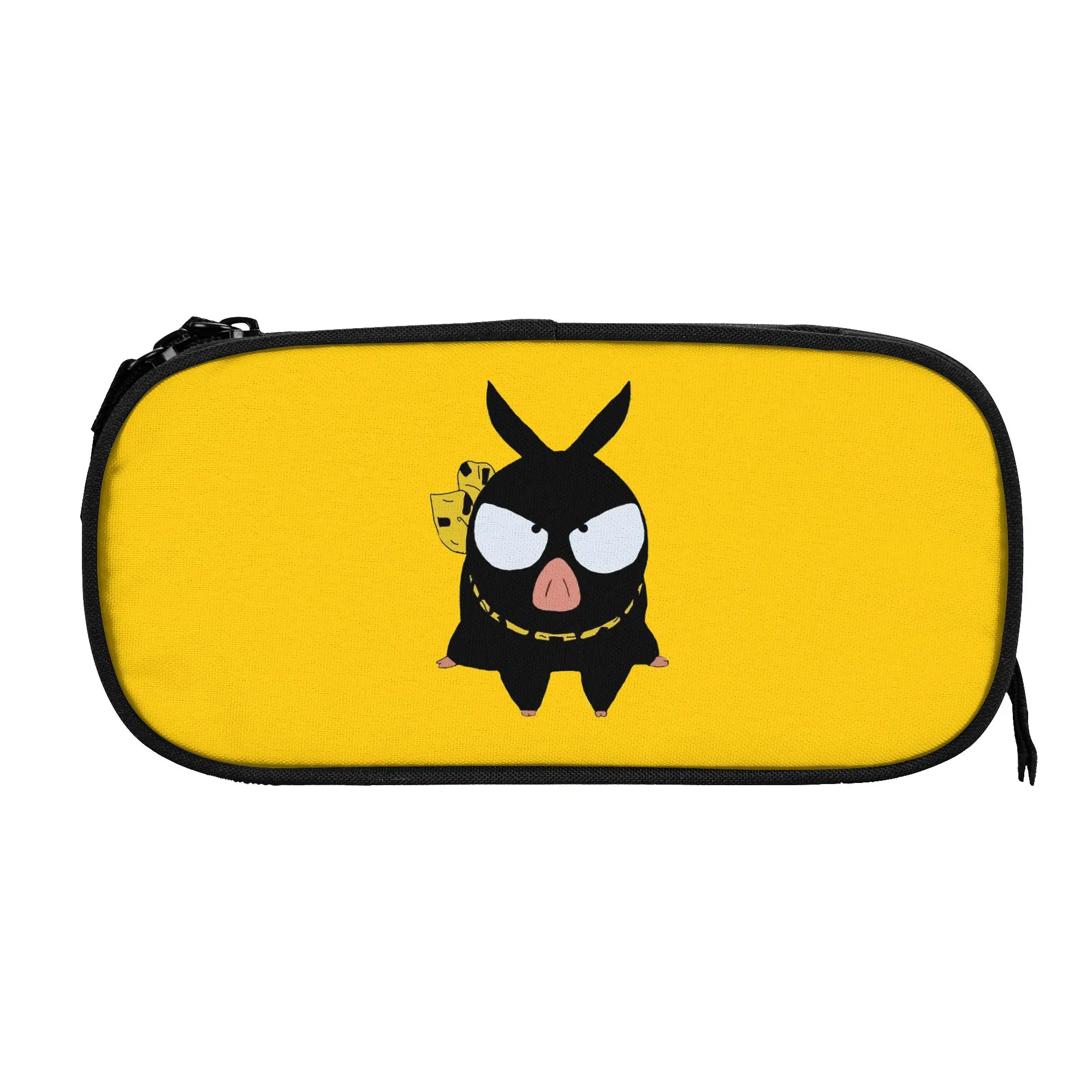 Ranma 1/2 P Chan Accusing Face Pencil Case Fun   Pen Box Pencil Bags for Student Big Capacity Office Gift Pencil Pouch
