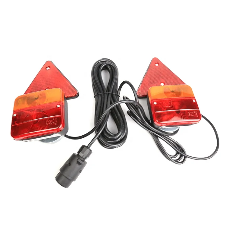 12/24V Trailer Light Reflector Rear Trailer Tail Light Kit