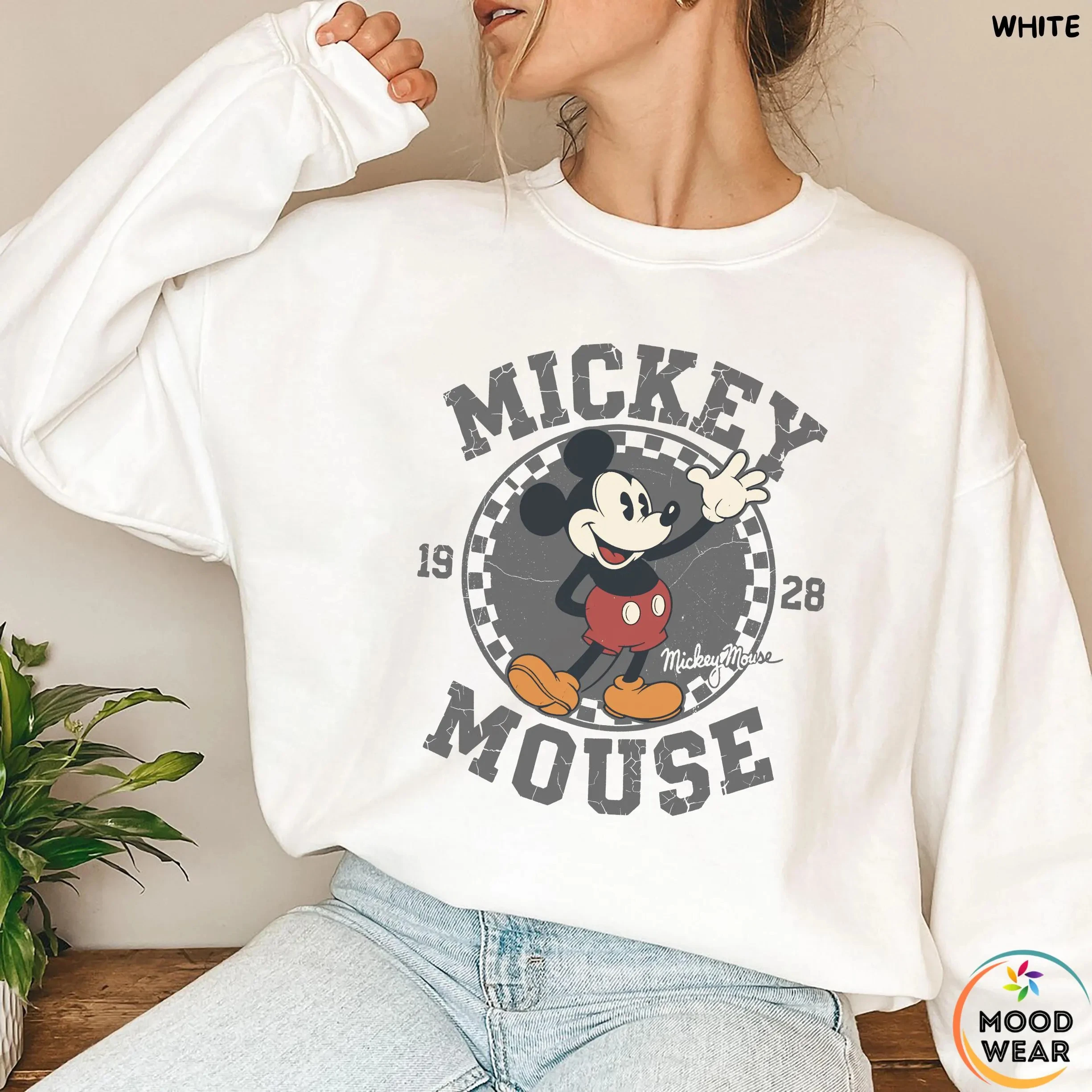

Худи с принтом Disney Mickey Friends, новейшая модная спортивная толстовка для девочек, весенняя свободная хлопковая толстовка для пар