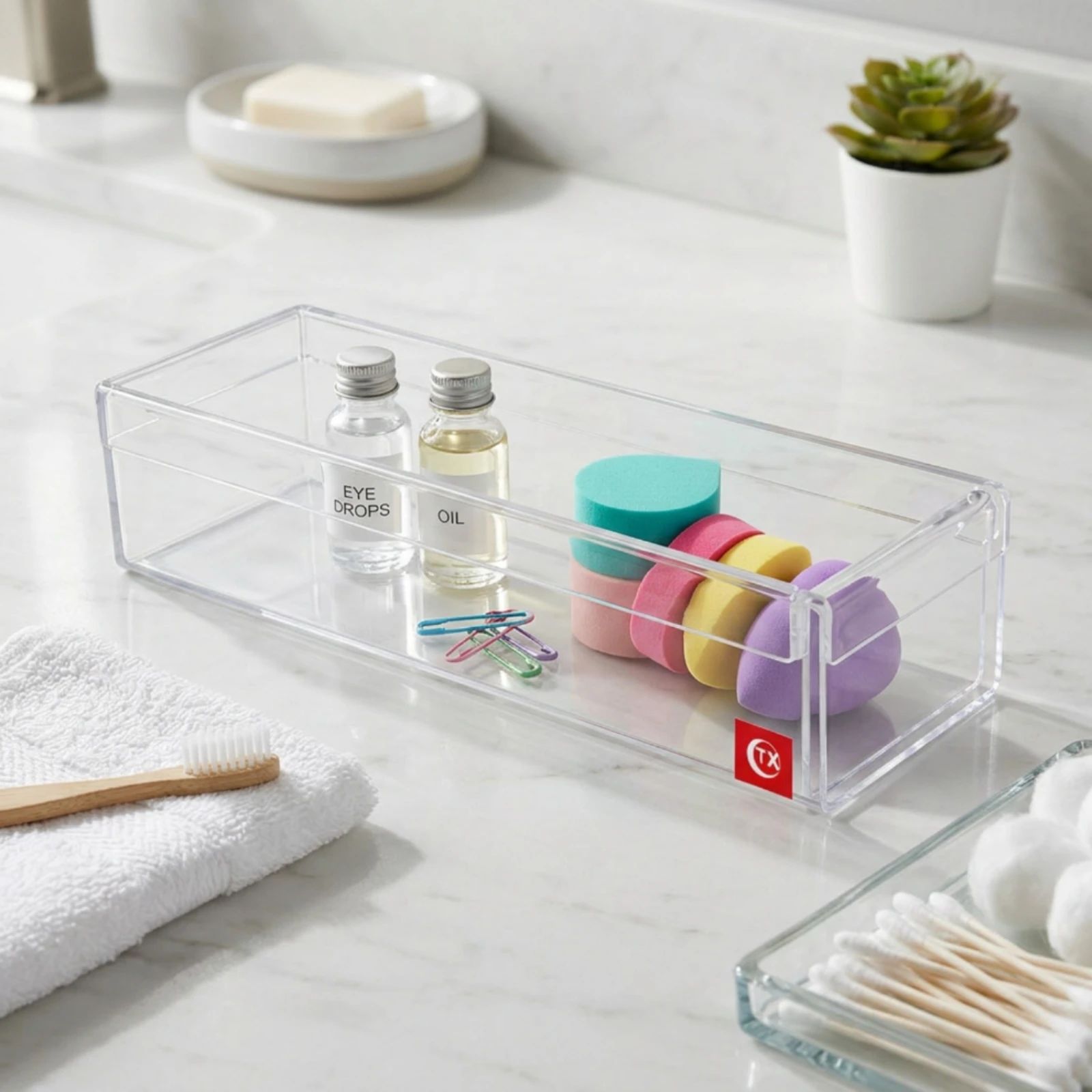 Dessert Box with Removable Panels Easy-to-Clean Tiramisu Box Container Reusable Packaging Convenient for Bakers, Cafes - view 2