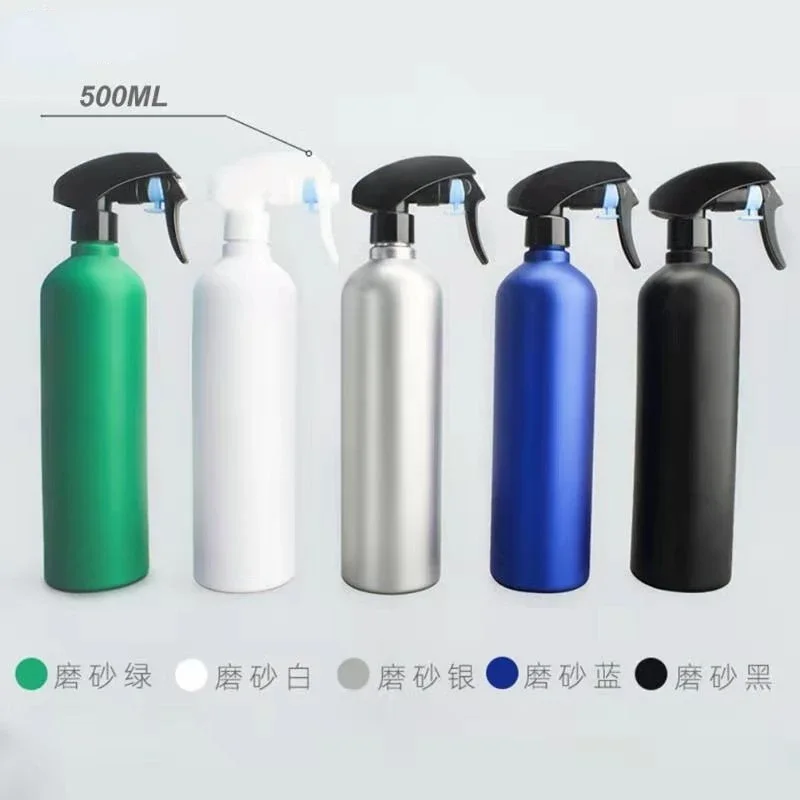 500ML Scrub Trigger Water Spray Bottle Ultra Fine Mist Sprayer Tattoo Makeup Beauty Salon Barber Hair Care Tool Hairdressing Can