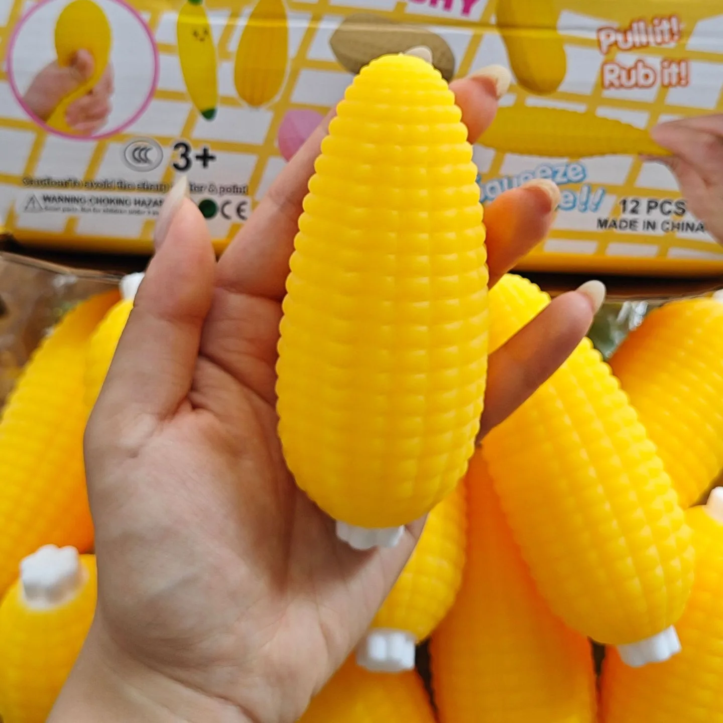 Corn Pinch Le Vent Toy Decompression Decompression Simulation Fruit
