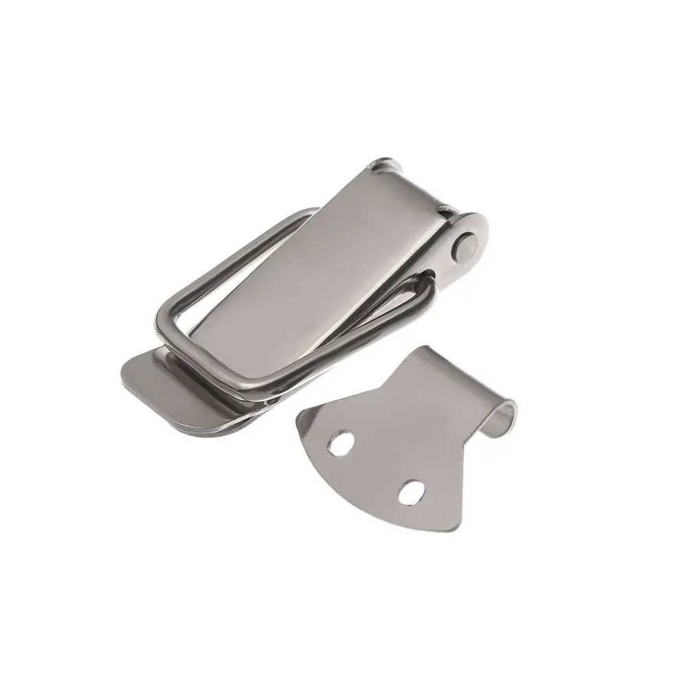 Custodia per armadietto Hardware in acciaio inossidabile custodia a molla chiusura a levetta Hasp accessori hardware per bagagli fibbia per scatola