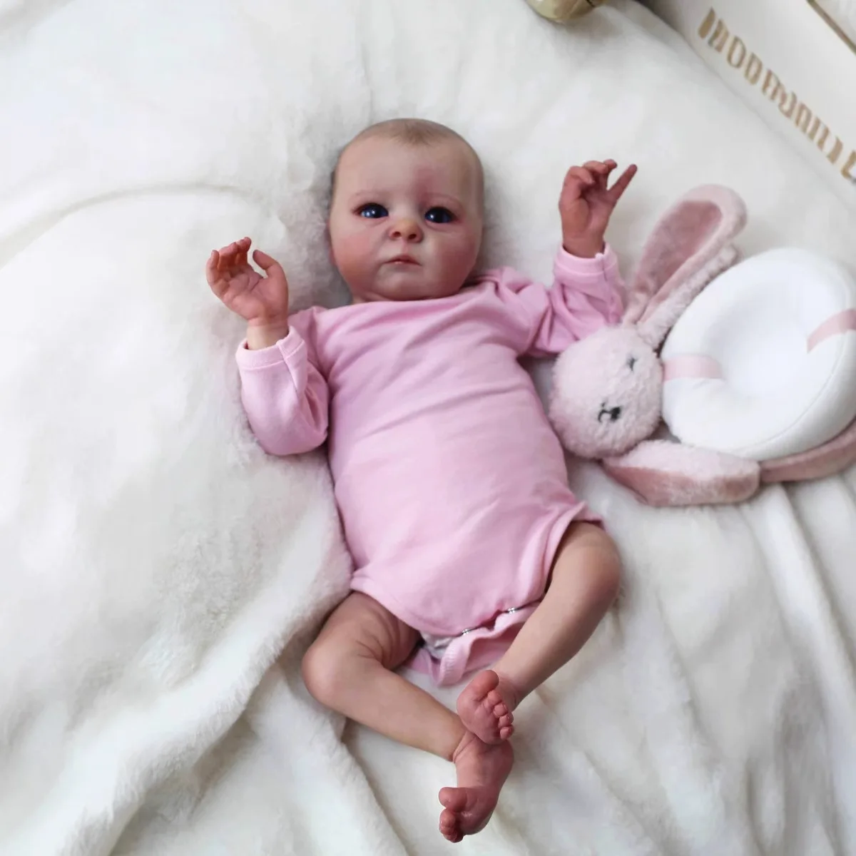 Tink Finished Reborn Baby Dolls Already Painted Silicone Vinyl Cloth Surprise Toys Figure for Girls Christmas Gift Children Toy