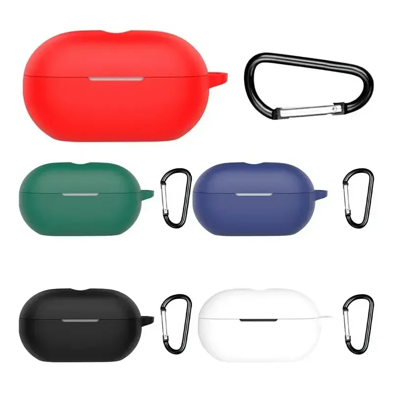 Exposed label Silicone Earphone Case Suitable For Beats Solo Buds Headphone Anti-drop Sleeve Portable With keychain