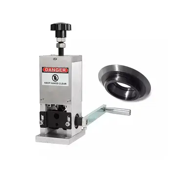 Odizolovací stroj Odpadní měděný drát Odpadní kabel Tahací stroj Ruční klika Elektrický šrot Recyklace Odizolovací stroj 10 nejlepší prodej stroj na odizolování mědi - №9