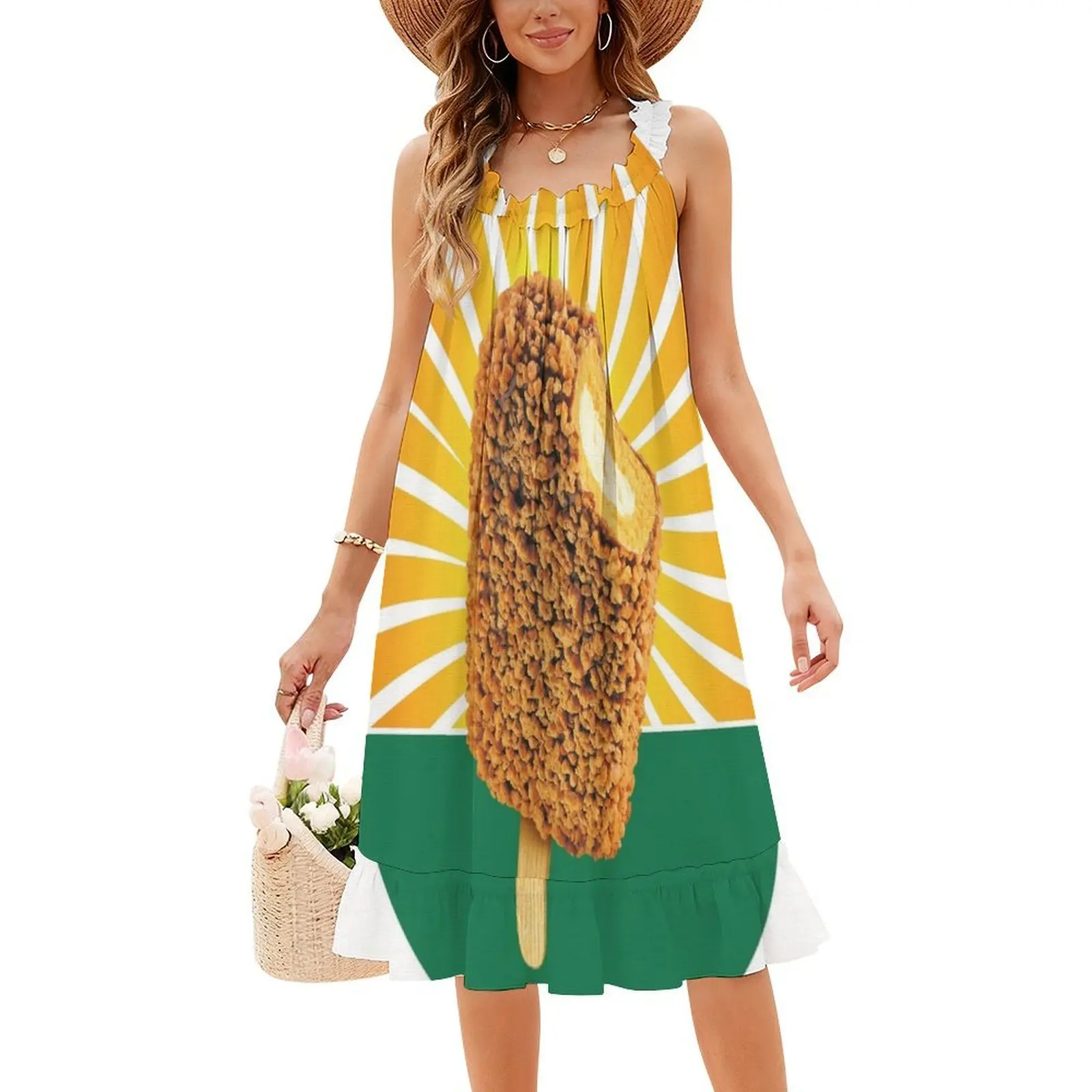 فستان Golden Gaytime Boho Chic أنيق أنيق لحفلات الزفاف على الشاطئ فستان أستراليا Gaytime Golden Gaytime Ice للفتيات