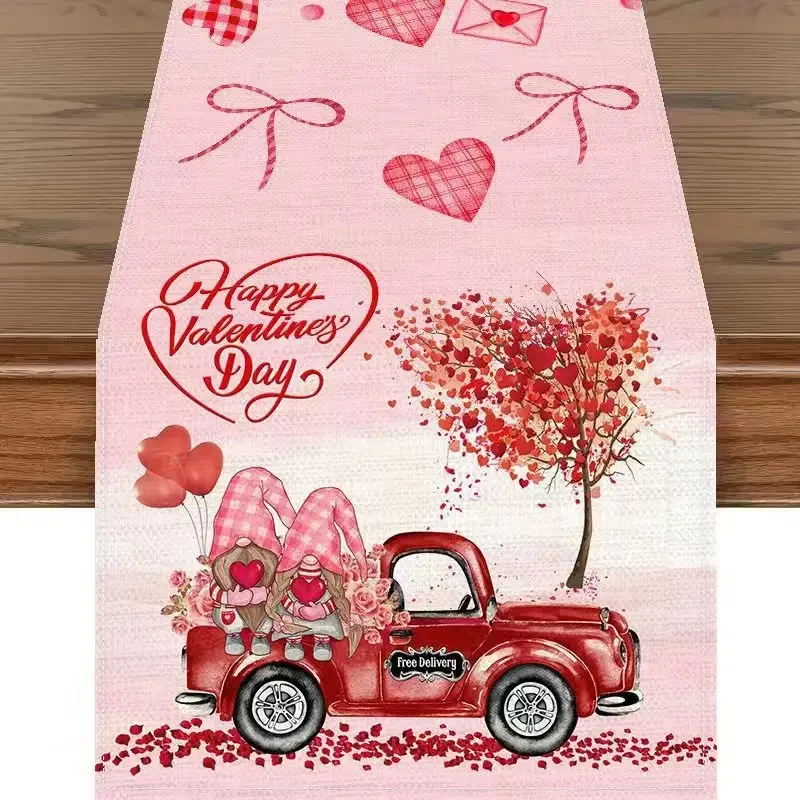 Valentine's Day Table Decorations Table Runner 2