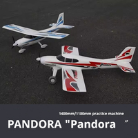 Freewing  1400mm Pandora 4-Channel Or Above Beginner Epo Foam Practice Machine Borrows From Cessna Remote-Controlled Model PNP