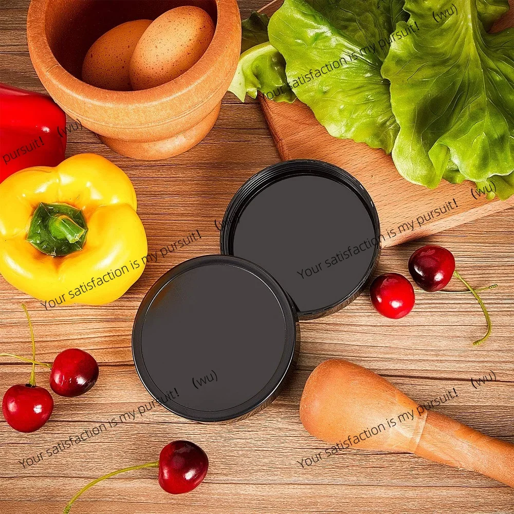 6 Black Plastic Cup Keeping Lids for Magic Bullet 250W MB1001