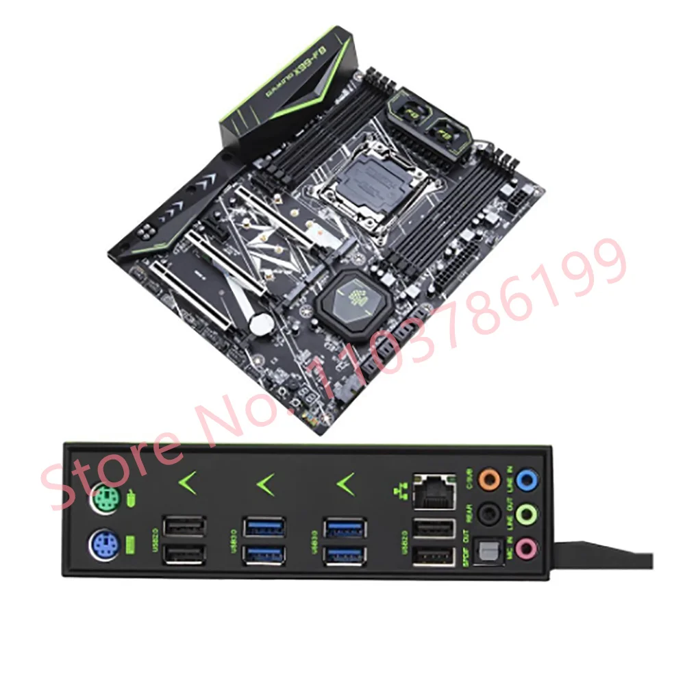 New X99 F8 For HUANANZHI GAMING Motherboard C612 8*DDR4 LGA20 11-3 256GB Support E5 V3/V4 CPU X99