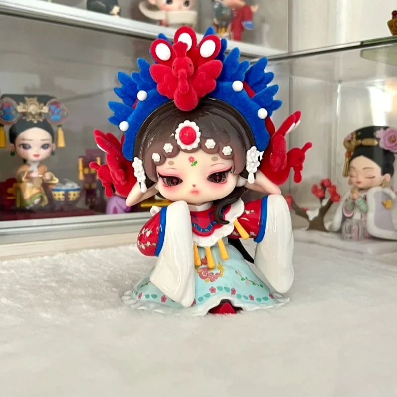 

Аутентичная коллекция рубиновой Пекинской оперы, слепая коробка, украшение комнаты, аниме, периферийные устройства, игрушечная сумка, кулон, подарок-сюрприз для девочек