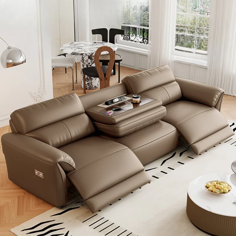 Electric Cozy Designer Sofas Fancy Modern Relax Reclining Lounge Sofa Italian Luxury Canape Salon De Luxe Furniture Living Room