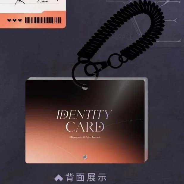 Nuevo Alta belleza, amor y espacio profundo, periférico casero, tarjeta de identificación acrílica, llavero colgante