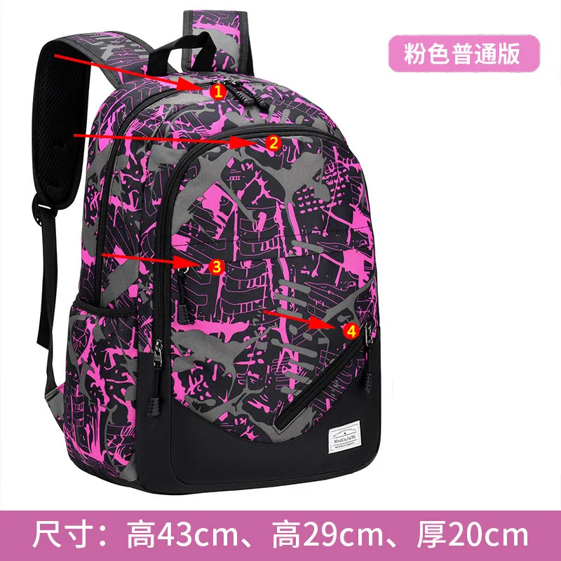 waterproof Children School Bags Girls boys Primary school backpack Orthopedic Backpack schoolbag kids book bag Mochila Infantil